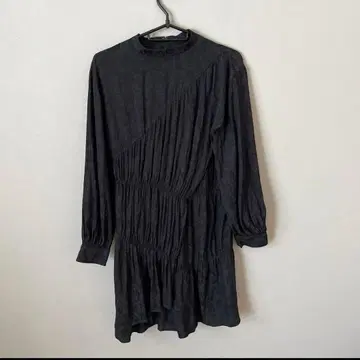 레어 CADUNE 블랙 페이즐리 원피스