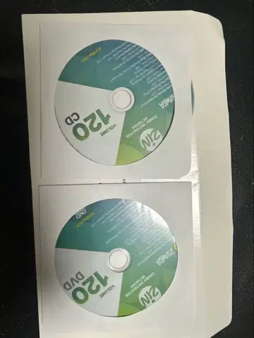 줌바 120 CD DVD 2장 세트