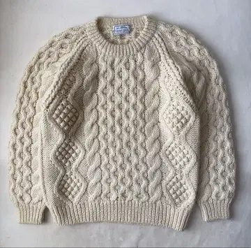 CRESENT MAX 아란 니트 스웨터 M 피셔맨 케이블