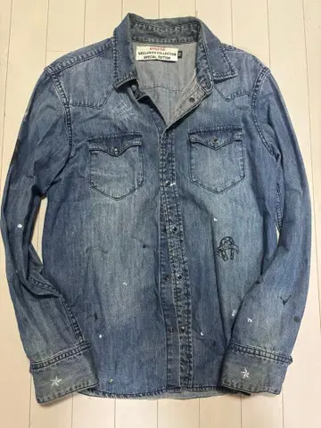 선착순!! 초 레어 빈티지 데님 셔츠