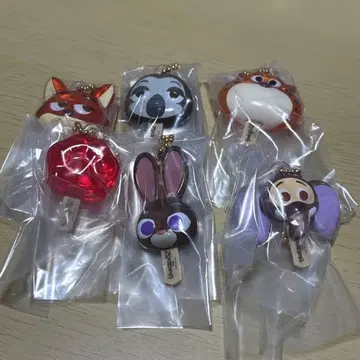 주토피아 아이스캔디 참 주디 닉 컴플리트 세트