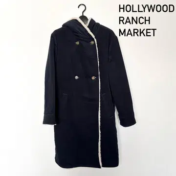 할리우드 런치마켓 코듀로이 보아 코트