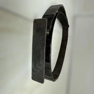 더 비리디-안느 블랙 메탈 벨트