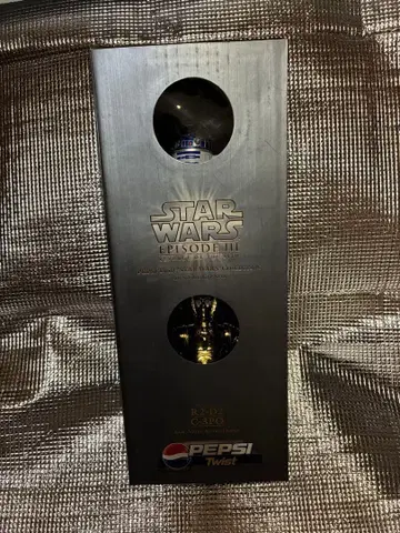 펩시 스타워즈 컬렉션 [ 사운드 빅 캡 ] 세트 No.4 미개봉