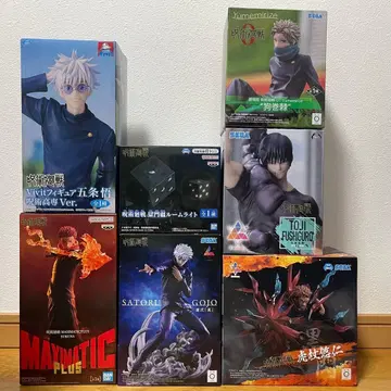 주술회전 피규어 룸 라이트 묶음 판매 7세트