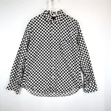 BRUNABOINNE 체크 패턴 버튼 셔츠 0 사이즈 4221 일본제