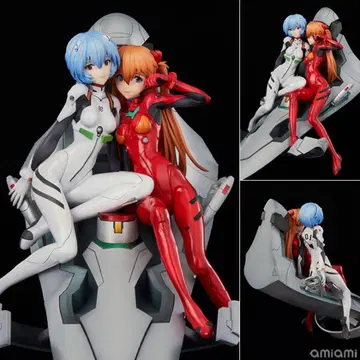 신세기 에반게리온 레이 & 아스카 피규어