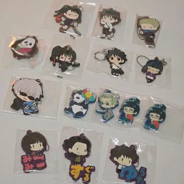 주술회전 캐릭터 스트랩 세트 [ 15개 또는 개별 구매 가능 ]