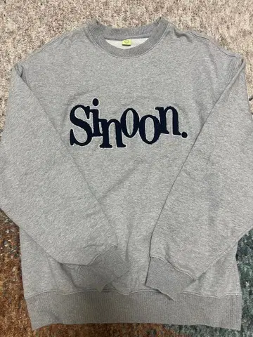 Sinoon 멜란지 그레이 트레이닝복