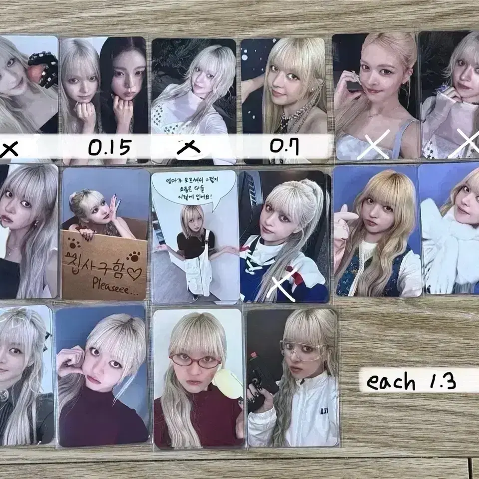 Billlie zap work unreleased photocard album photocard wts everline