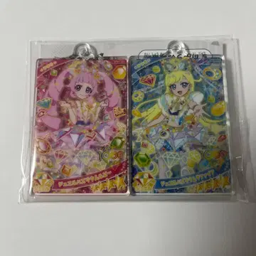 아이프리 남코 한정판 아크릴 카드 키링 바즈리움 히마리 미츠키