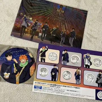 하이큐 코스모 월드 카드 빅 배지 히나타 카게야마