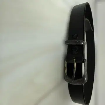 팩터텀 블랙 가죽 벨트