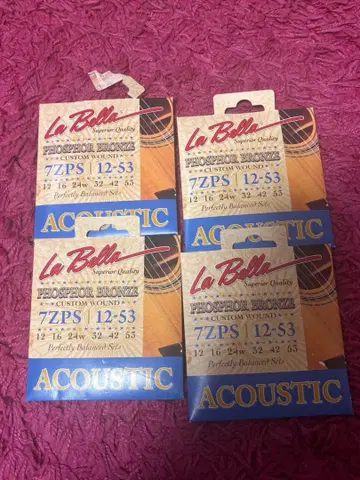 La Bella 7ZRS 12.53 어쿠스틱 기타 줄