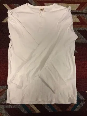 AVIREX 화이트 긴팔 셔츠 X-Large