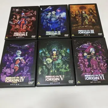 [셀판 중고] 기동전사 건담 THE ORIGIN DVD 전 6권 세트
