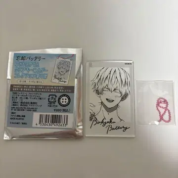 망각 배터리 포토 스타일 클리어 키링 컬렉션 요우 케이