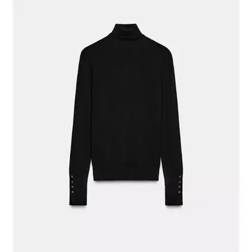 [ 새상품급 ] ZARA 블랙 터틀넥 니트 (M)