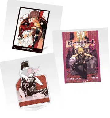 데스노트 제일복권 C상 아크릴 보드 F상 G상 메로 3종 세트