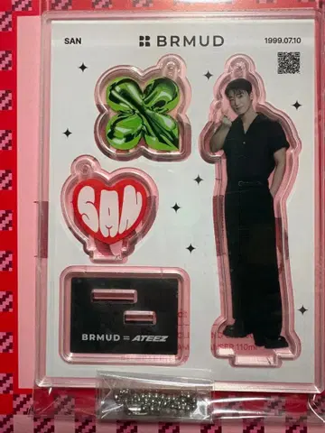 ATEEZ SAN 아크릴 스탠드 BRMUD 특전 산