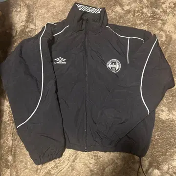 Umbro 블랙 나일론 자켓
