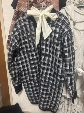 미셸 마카롱 니트 원피스