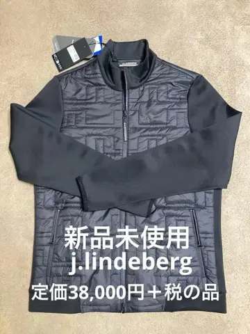미사용 새상품 J.Lindeberg 블랙 자켓