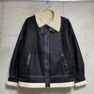 select MOCA 무스탕 보아 자켓