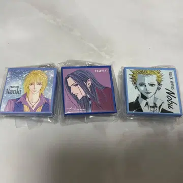 NANA CD풍 아크릴 참 3종 세트 (타쿠미 노부 나오키)