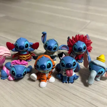 스티치 가챠가챠 7개 세트