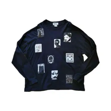 KIDILL 키디르 빅 실루엣 롱T