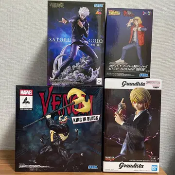 사노 만지로 크라피카 고죠 사토루 베놈 피규어 4종 세트