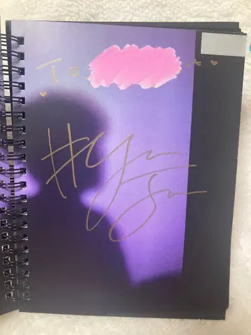 TXT 영준 한국 팬사인회 친필 사인