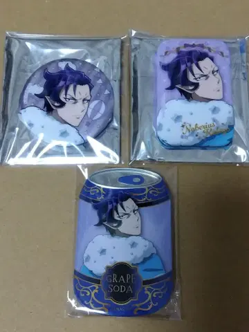 카루에고 마계의 왕자! 이루마 군 캔 배지 3종 세트 새상품 미사용