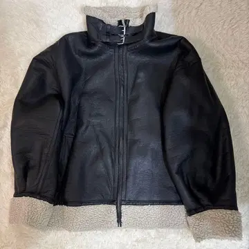 EVRIS 오버사이즈 보아 블루종 아우터