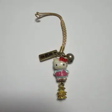 지역 한정 키티 기모노 금각사 스트랩 2007년 제조