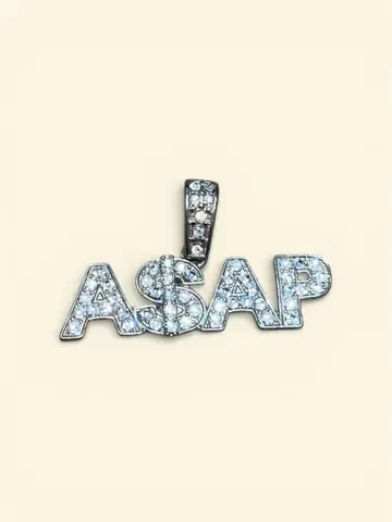 A$AP 펜던트 목걸이 탑