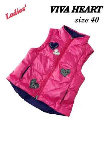 VIVA HEART 비바하트 다운 베스트 충전솜 베스트 여성용 40
