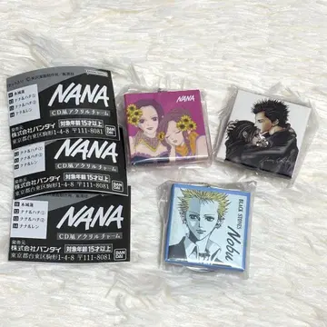 NANA CD풍 아크릴 참 3종 세트