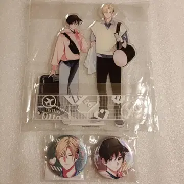 나카마데 아이시테 아크릴 스탠드 캔뱃지