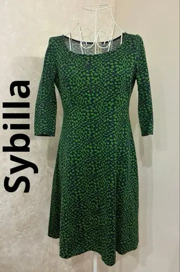 Sybilla 시빌라 7부 소매 드레스 원피스 M 사이즈
