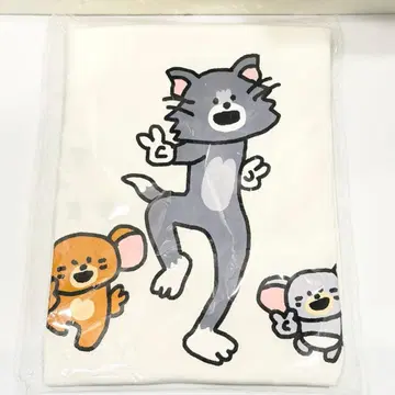 톰과 제리 해피 복권 B상 콜라보레이션 티셔츠 미개봉 새상품