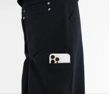 Asapmode Stacked Canvas Wide-Leg Pants