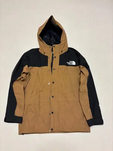 The North Face 마운틴 후드티 브라운 블랙