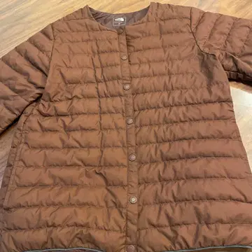 THE NORTH FACE 브라운 다운 자켓 S