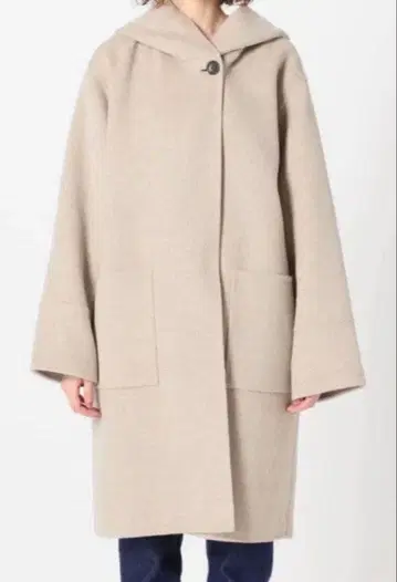 IENA 슈퍼160 더블 페이스 후드 코트