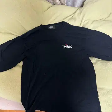 PHARNRK 블랙 긴팔 셔츠