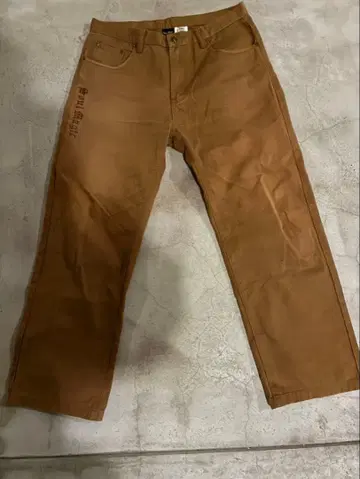 Swag Soul Magic 와이드 데님 36 자수 B계 블랙 오염 있음