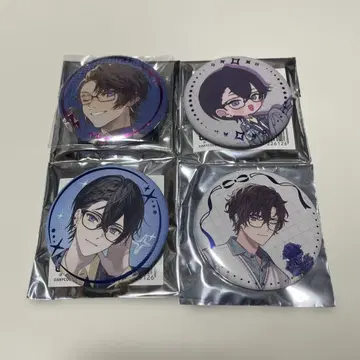 VOLTACTION 사계절 나기 아키라 캔뱃지 4개 세트