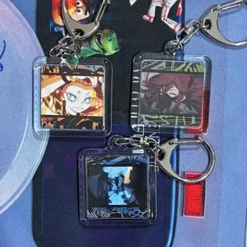 가치액터 시부야 PARCO 키링 잔카 리요 렘린